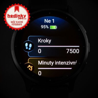 Garmin Venu 3 Slate / Black, Silicone Band