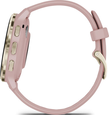 Garmin Venu 3S Cream Gold / Dust Rose, Silicone Band