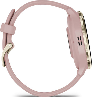 Garmin Venu 3S Cream Gold / Dust Rose, Silicone Band