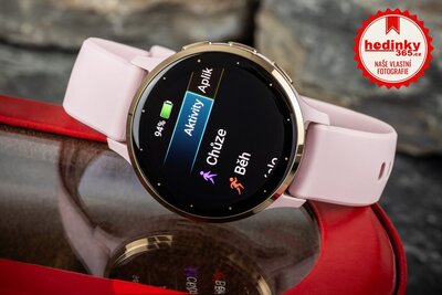 Garmin Venu 3S Cream Gold / Dust Rose, Silicone Band