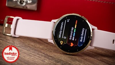 Garmin Venu 3S Cream Gold / Dust Rose, Silicone Band