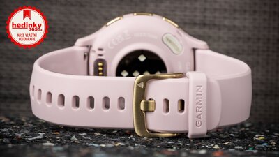 Garmin Venu 3S Cream Gold / Dust Rose, Silicone Band