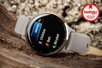 Garmin Venu 3S Cream Gold / French Gray, Silicone Band