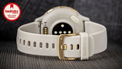 Garmin Venu 3S Cream Gold / French Gray, Silicone Band