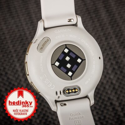 Garmin Venu 3S Cream Gold / French Gray, Silicone Band