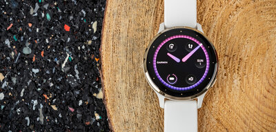 Garmin Venu 3S Cream Gold / Ivory, Silicone Band