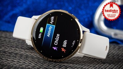 Garmin Venu 3S Cream Gold / Ivory, Silicone Band