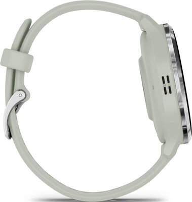Garmin Venu 3S Silver / Sage Gray, Silicone Band (II. Jakost)