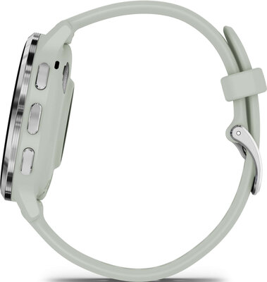 Garmin Venu 3S Silver / Sage Gray, Silicone Band (II. Jakost)