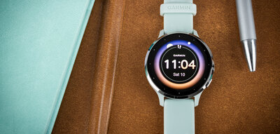 Garmin Venu 3S Silver / Sage Gray, Silicone Band (II. Jakost)