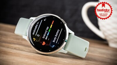 Garmin Venu 3S Silver / Sage Gray, Silicone Band (II. Jakost)