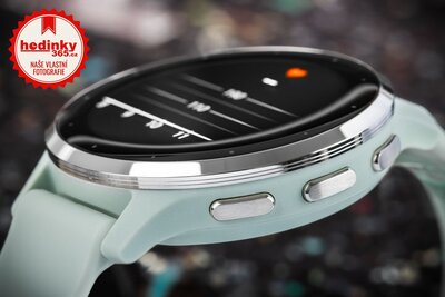 Garmin Venu 3S Silver / Sage Gray, Silicone Band (II. Jakost)