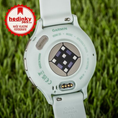 Garmin Venu 3S Silver / Sage Gray, Silicone Band (II. Jakost)