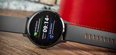 Garmin Venu 3S Slate / Gray, Silicone Band