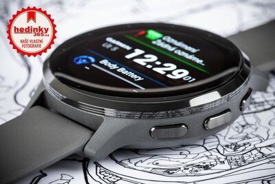 Garmin Venu 3S Slate / Gray, Silicone Band