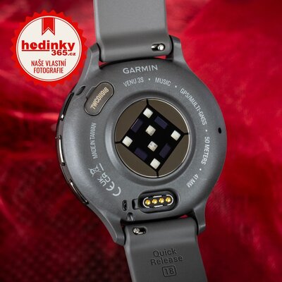 Garmin Venu 3S Slate / Gray, Silicone Band