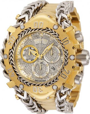Invicta Gladiator Quartz 55mm 34443 (280 diamantů)
