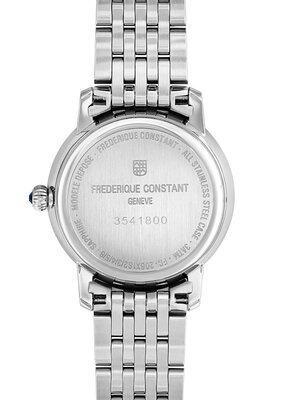 Frederique Constant Slimline Lady Quartz FC-206MPWD1S6B