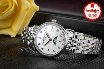 Frederique Constant Slimline Lady Quartz FC-206MPWD1S6B