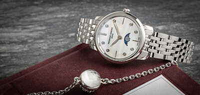 Frederique Constant Slimline Lady Quartz FC-206MPWD1S6B