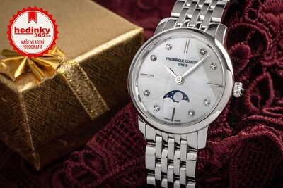 Frederique Constant Slimline Lady Quartz FC-206MPWD1S6B