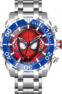 Invicta Marvel Quartz 50mm 43053 Spider-Man Limited Edition 4000pcs