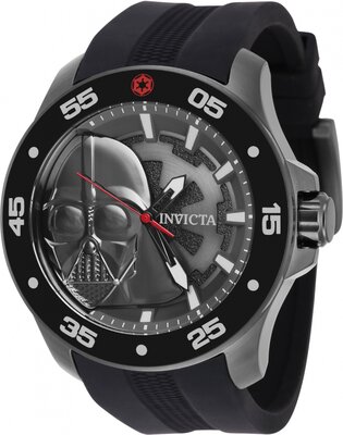 Invicta Star Wars Quartz 50mm 43066 Darth Vader Limited Edition 1977pcs