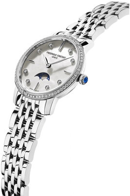 Frederique Constant Slimline Lady Quartz Moon Phase FC-206MPWD1SD6B