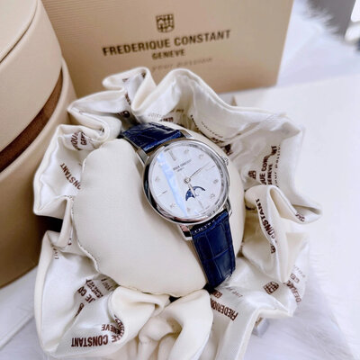 Frederique Constant Slimline Quartz Moon Phase FC-206MPWD1S6