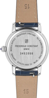 Frederique Constant Slimline Quartz Moon Phase FC-206SW1S6