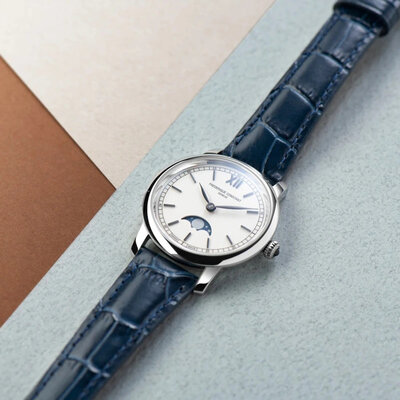 Frederique Constant Slimline Quartz Moon Phase FC-206SW1S6