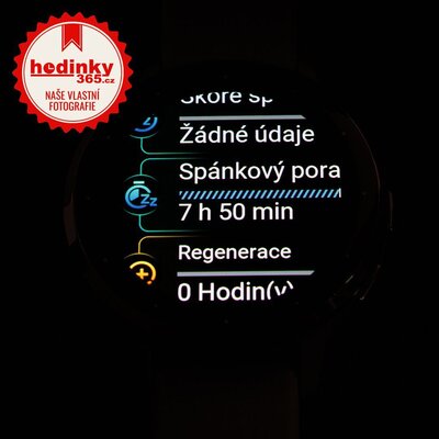 Garmin Venu 3S Cream Gold / French Gray, Sand Leather Band (Premium) (+ náhradní silkonový řemínek)