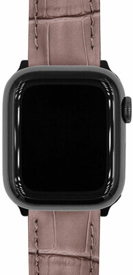 Kožený řemínek Hirsch Duke L 01028037-1, hnědý, teletina, délka L, Quick Release