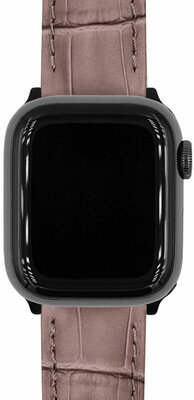 Kožený řemínek Hirsch Duke S 01028337-1, hnědý, teletina, délka S, Quick Release