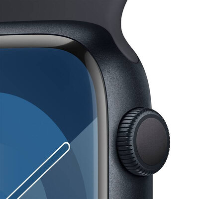 Apple Watch Series 9 GPS 41mm Midnight Aluminium Case / Midnight Sport Band - M/L