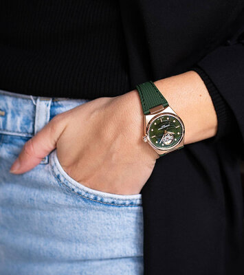 Frederique Constant Highlife Ladies Heart Beat Automatic FC-310MPGRD2NH4B (+ náhradní řemínek)