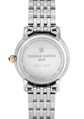 Frederique Constant Slimline Lady Quartz Moon Phase FC-206MPWD1S2B