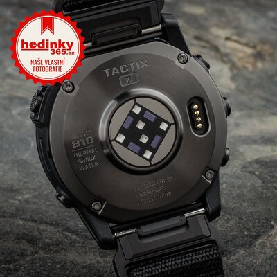 Garmin Tactix 7 Sapphire AMOLED Black Nylon Band (+ náhradní řemínek)