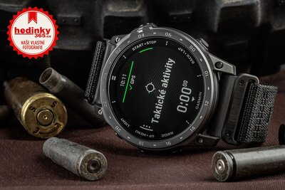 Garmin Tactix 7 Sapphire AMOLED Black Nylon Band (+ náhradní řemínek)