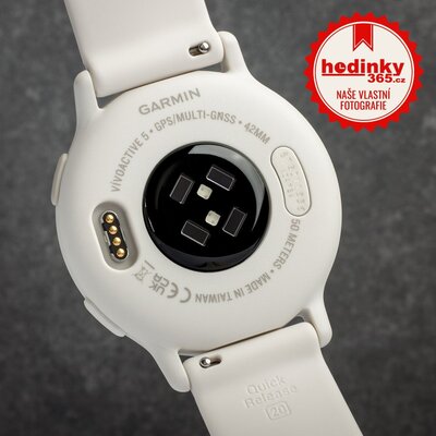 Garmin Vívoactive 5, Cream Gold/ Ivory, Silicone Band