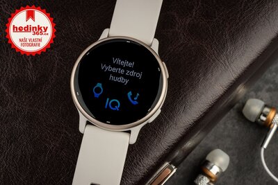 Garmin Vívoactive 5, Cream Gold/ Ivory, Silicone Band