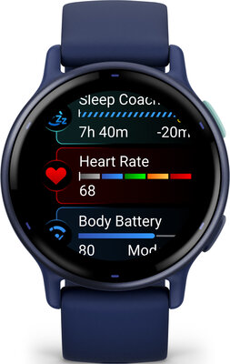 Garmin Vívoactive 5, Navy, Silicone Band