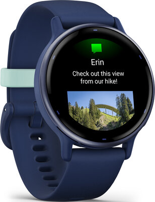 Garmin Vívoactive 5, Navy, Silicone Band