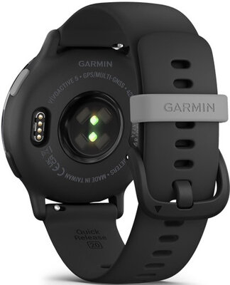 Garmin Vívoactive 5, Slate/ Black, Silicone Band