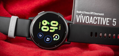 Garmin Vívoactive 5, Slate/ Black, Silicone Band