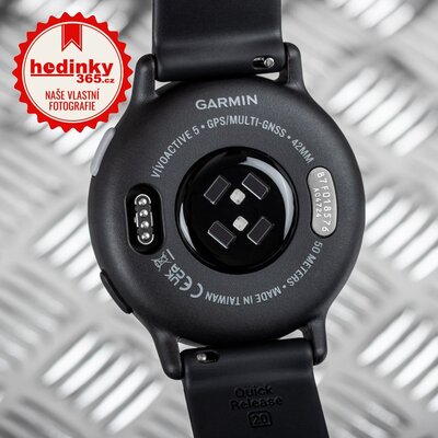 Garmin Vívoactive 5, Slate/ Black, Silicone Band