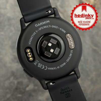 Garmin Vívoactive 5, Slate/ Black, Silicone Band