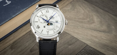 Orient Classic Bambino 2nd Generation Version9 Sun & Moon Automatic RA-AK0802S30B