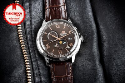 Orient Classic Bambino 2nd Generation Version9 Sun & Moon Automatic RA-AK0804Y30B