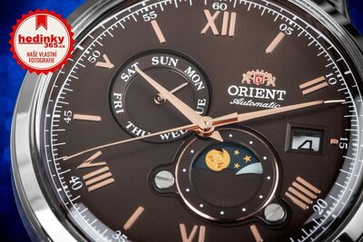 Orient Classic Bambino 2nd Generation Version9 Sun & Moon Automatic RA-AK0804Y30B